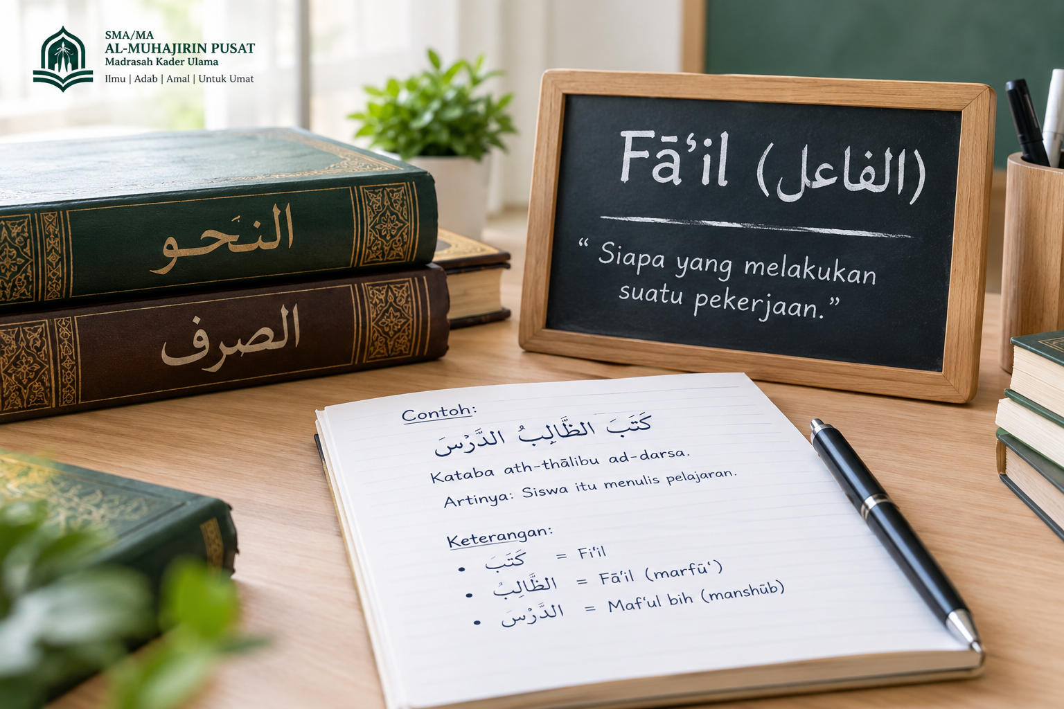 Mengenal Fā‘il (الفاعل): Siapa Pelaku dalam Kalimat Bahasa Arab?