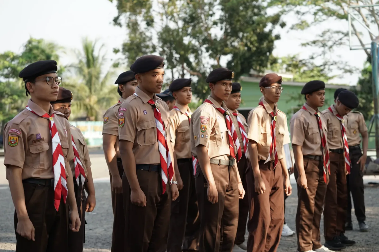 Pramuka SMA–MA Al-Muhajirin Pusat Tempa Kemandirian melalui Pengembaraan dan Pengujian SKU Penegak Bantara